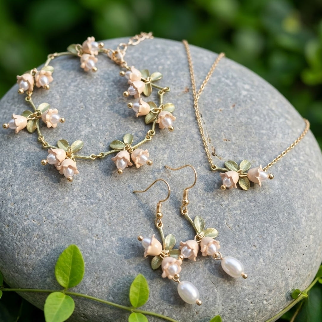 Flower & Pearl Set