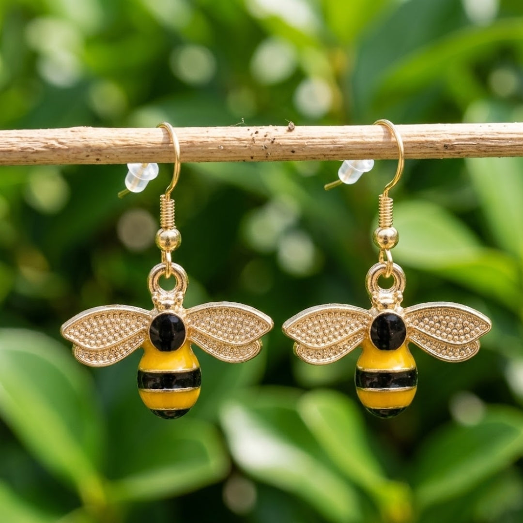 Bee Dangle Earrings