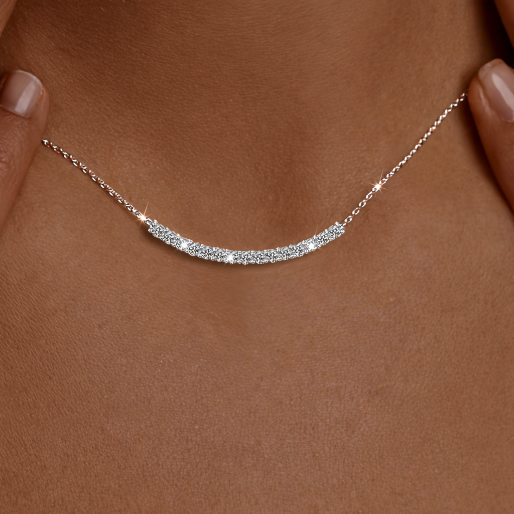 925 Silver Smile Necklace