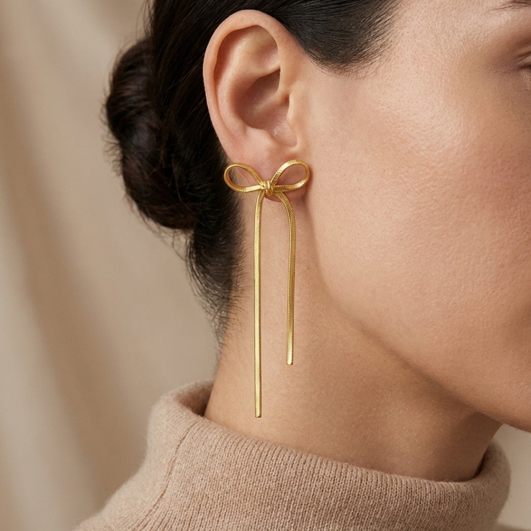 Carol Bow Earrings