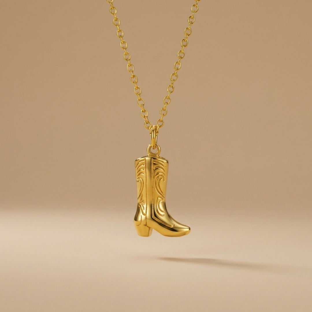 Jessie® Cowgirl Boot Pendant