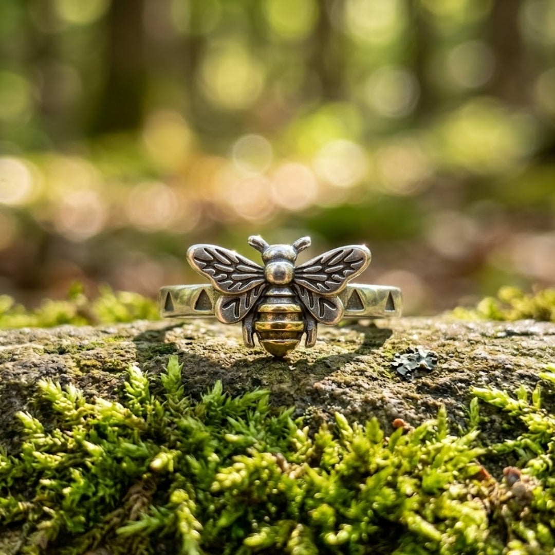 Bee Silver Ring
