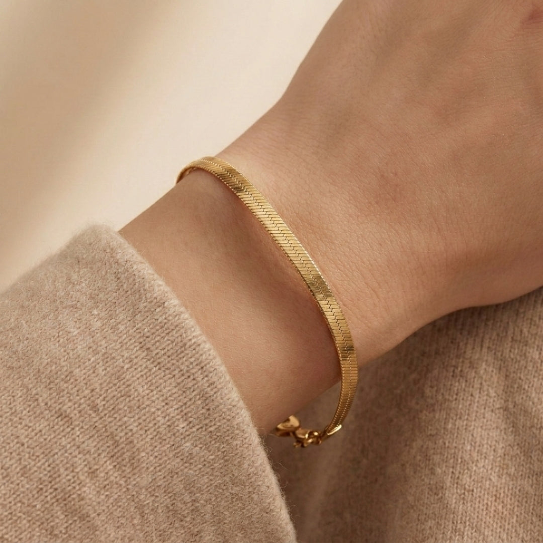 Chelsea Herringbone Bracelet