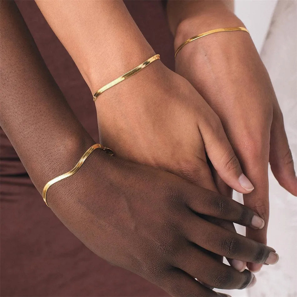 Chelsea Herringbone Bracelet