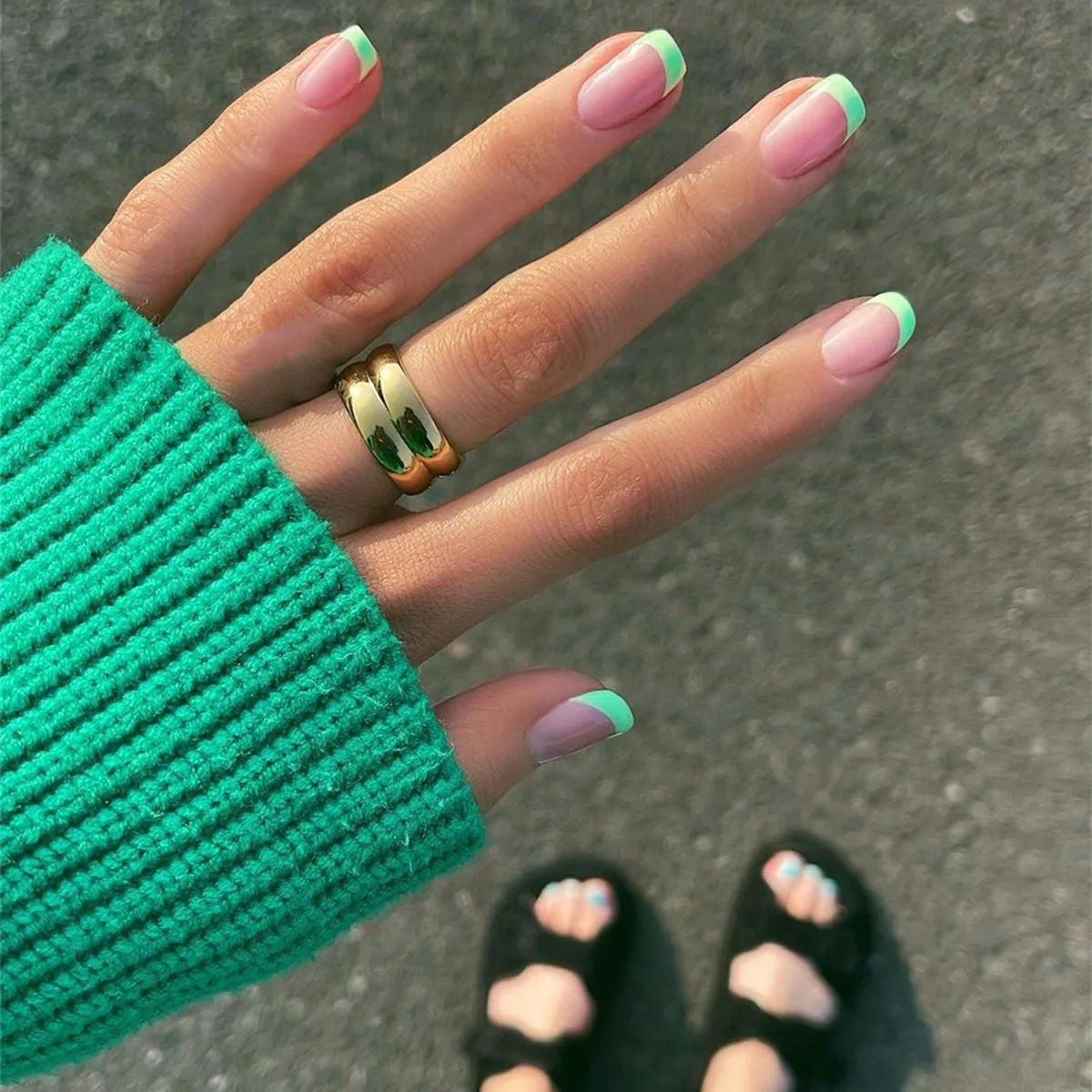 Birdie Stack Ring
