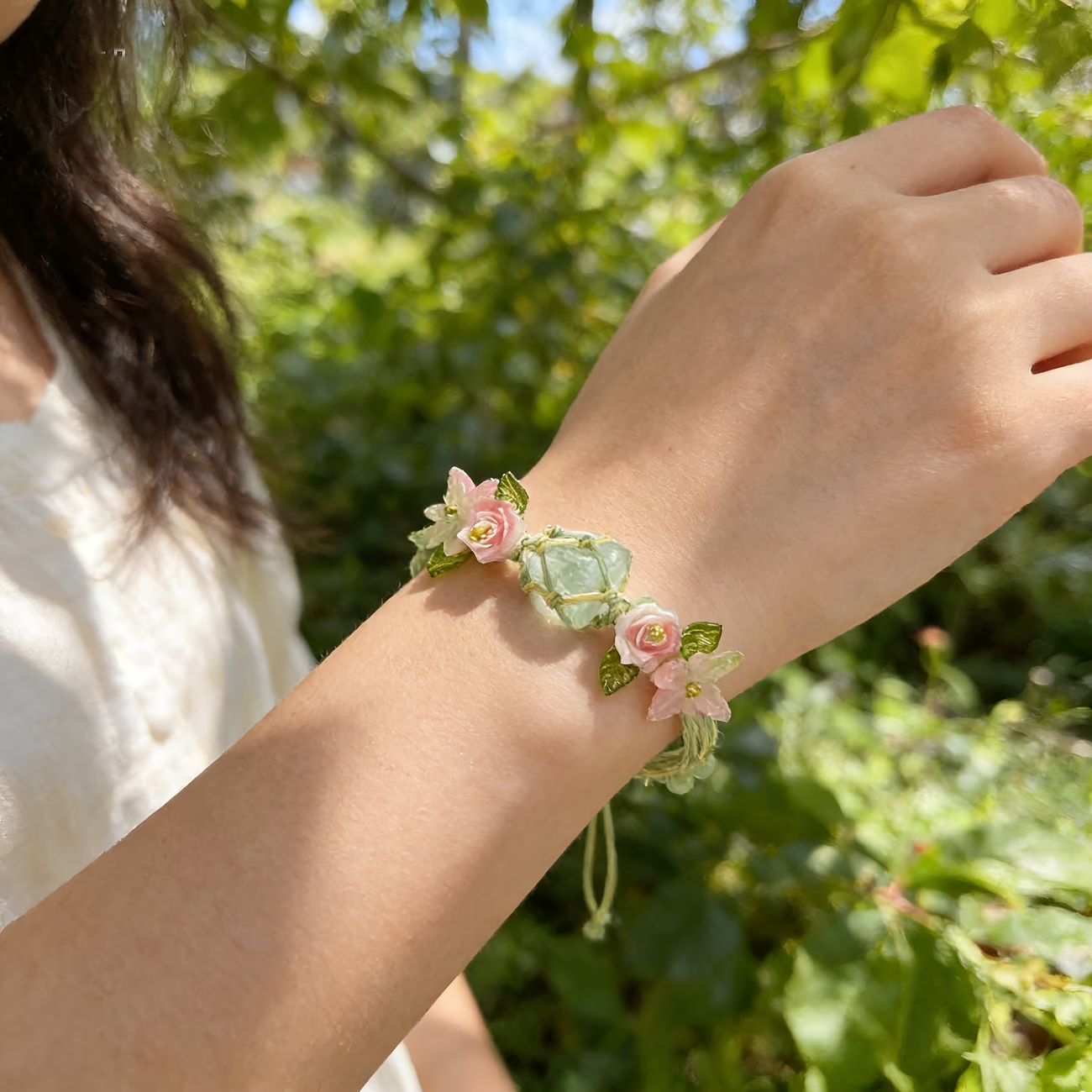 Spring Flower Bracelet