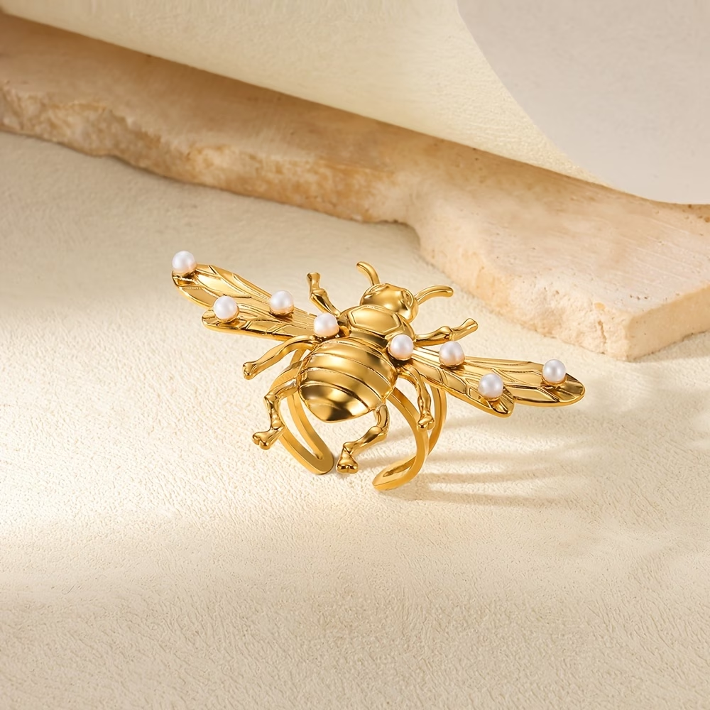 Bee Open Ring