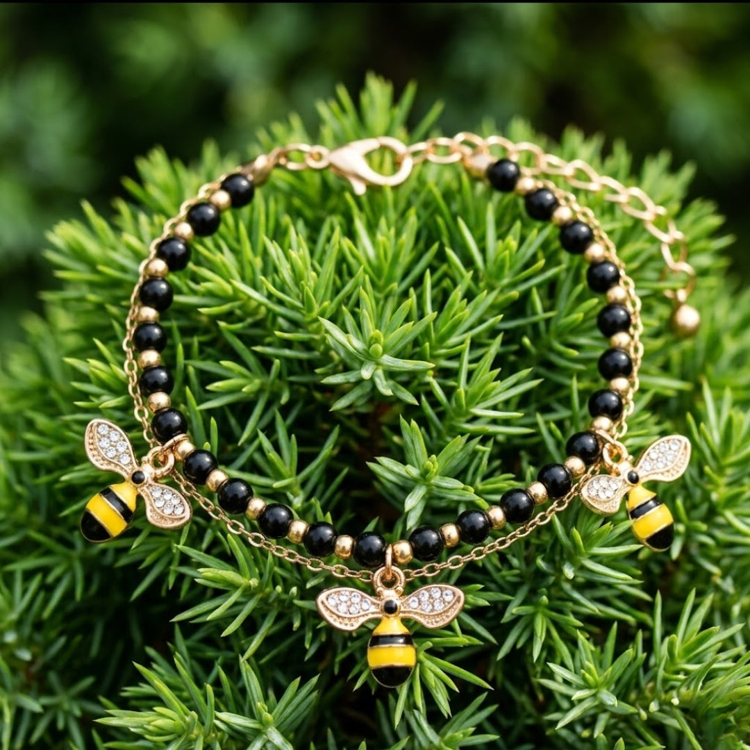 Bee Charm Bracelet