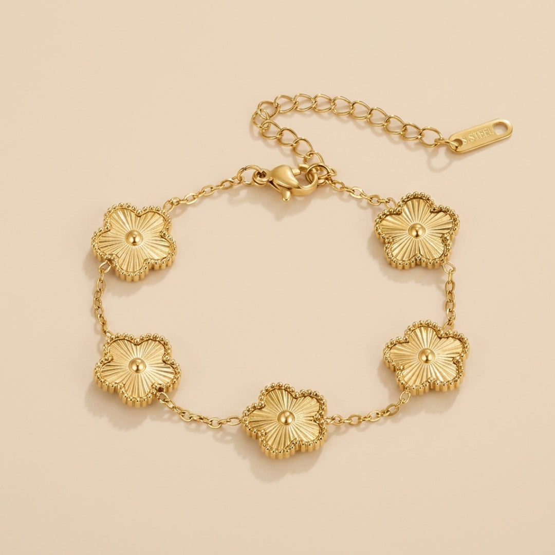 Golden Clover Bracelet