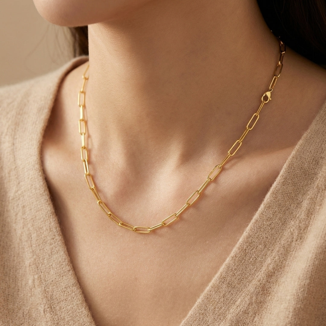 Maui Paperclip Necklace