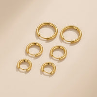Gold Trio Mini Hoop Set