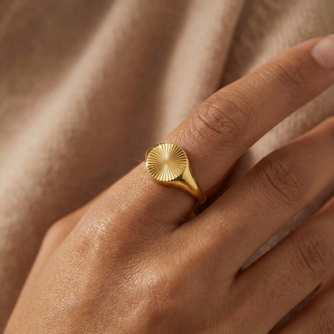 Ellie® Sunburst Rising Ring
