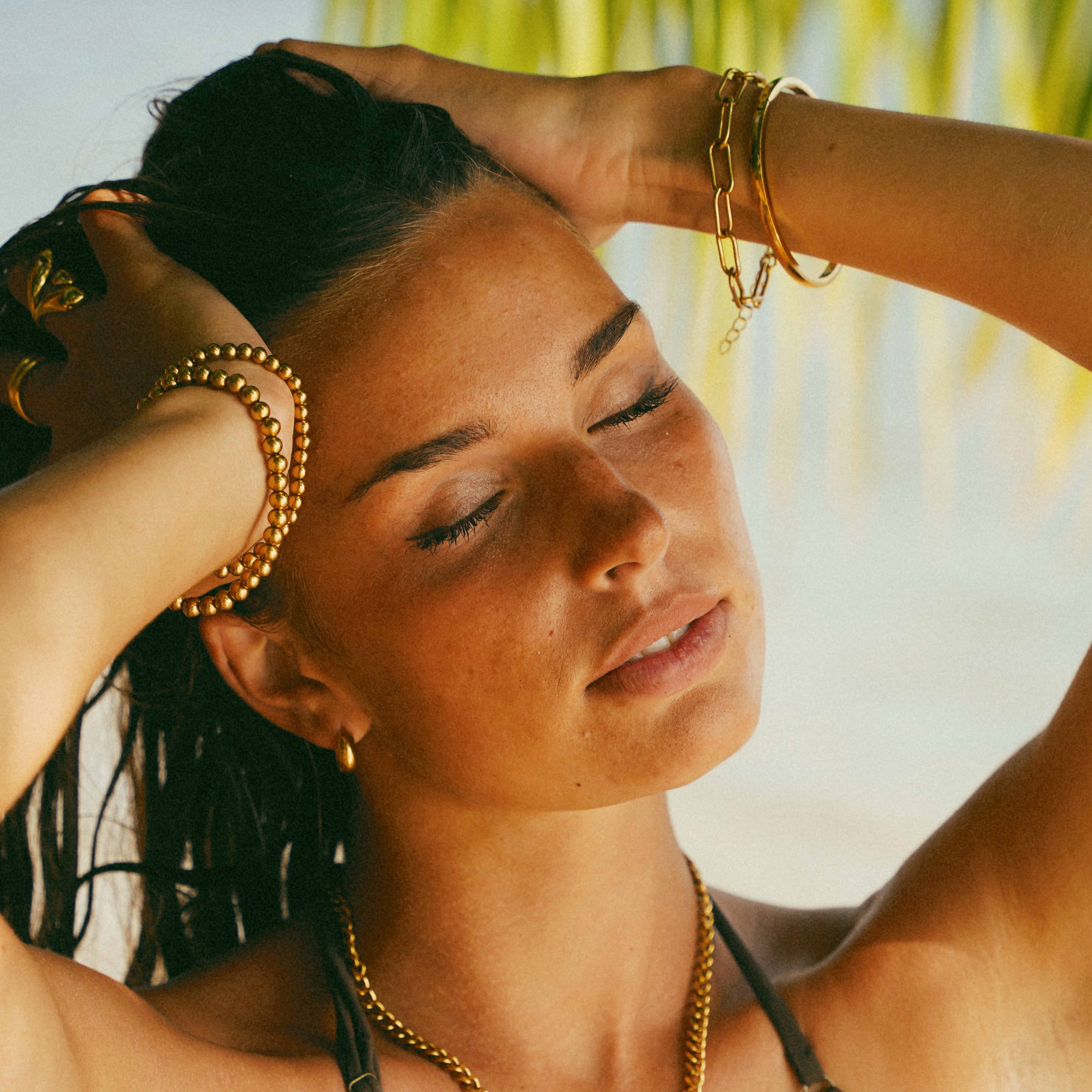 Tulum Chunky Paperclip Bracelet