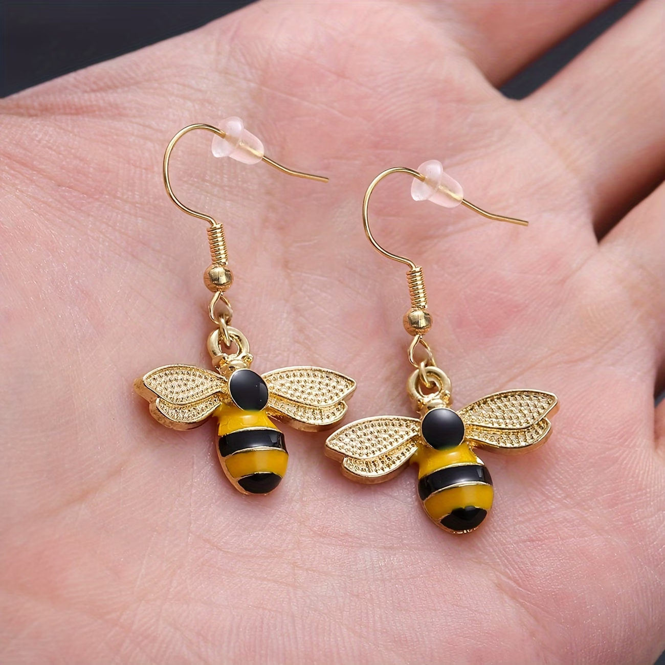 Bee Dangle Earrings